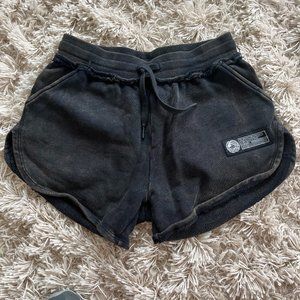 Worn once Alphalete black Very Terry Short size small